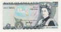 Bank Of England 5 Pound Notes To 1979 5 Pounds, from 1973